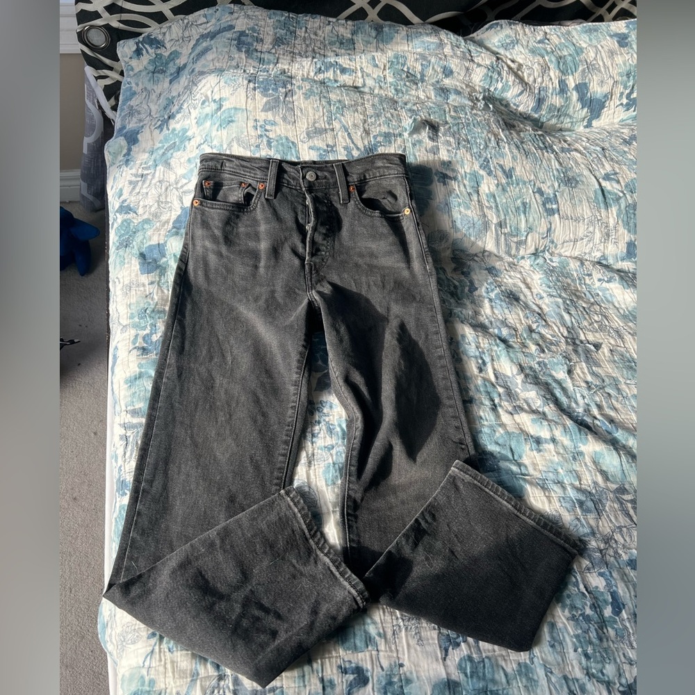 Levi’s Black Wedgie Boot Jeans